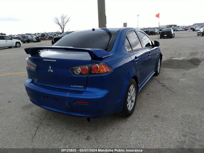 2012 Mitsubishi Lancer Se VIN: JA32V2FW8CU605073 Lot: 20125925