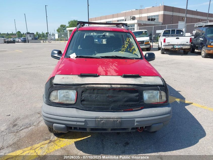 1999 Chevrolet Tracker VIN: 2CNBJ13C7X6932680 Lot: 20126335