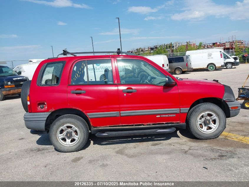 1999 Chevrolet Tracker VIN: 2CNBJ13C7X6932680 Lot: 20126335