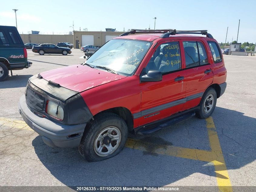 1999 Chevrolet Tracker VIN: 2CNBJ13C7X6932680 Lot: 20126335