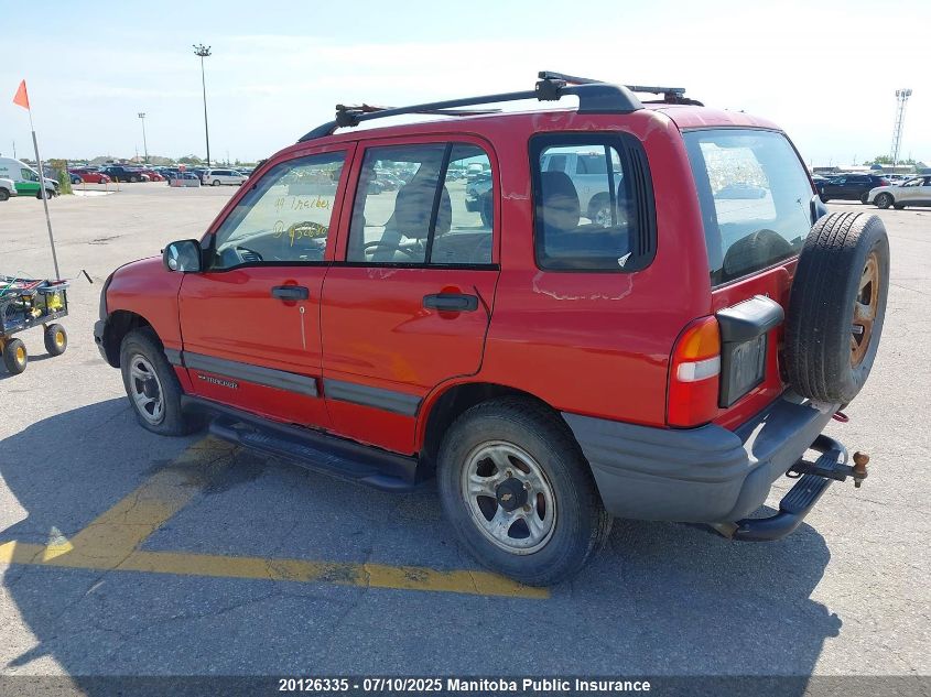 1999 Chevrolet Tracker VIN: 2CNBJ13C7X6932680 Lot: 20126335
