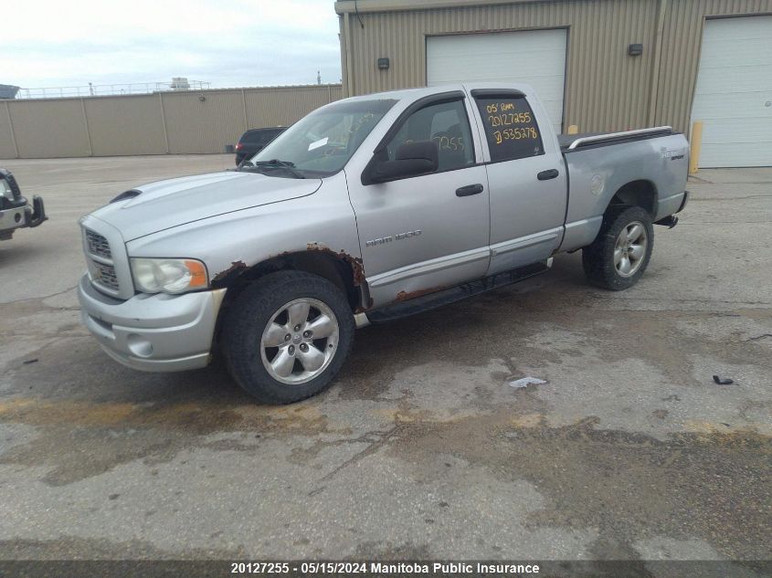 2005 Dodge Ram 1500 Quad Cab VIN: 1D7HU18D65J535278 Lot: 20127255