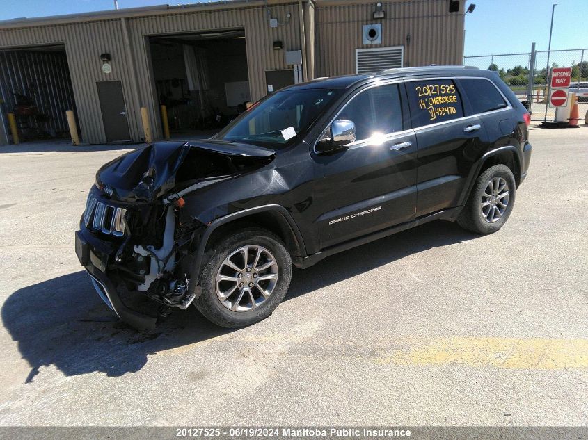 2014 Jeep Grand Cherokee Limited VIN: 1C4RJFBGXEC453470 Lot: 20127525