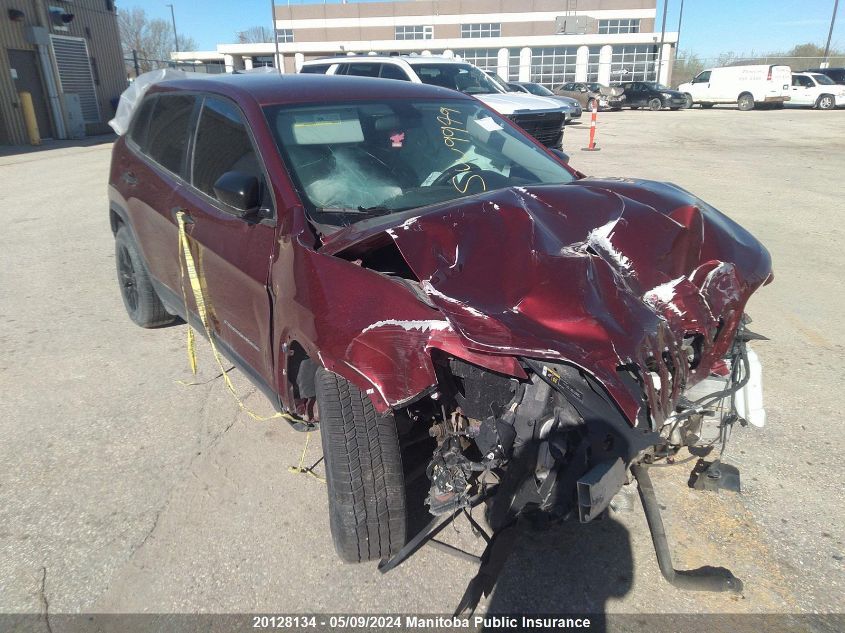 2019 Jeep Cherokee Sport VIN: 1C4PJLAB1KD175415 Lot: 20128134