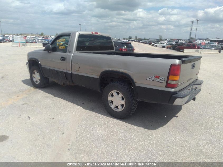 1999 GMC Sierra 1500 Pickup VIN: 1GTEK14V6XE537190 Lot: 20128388