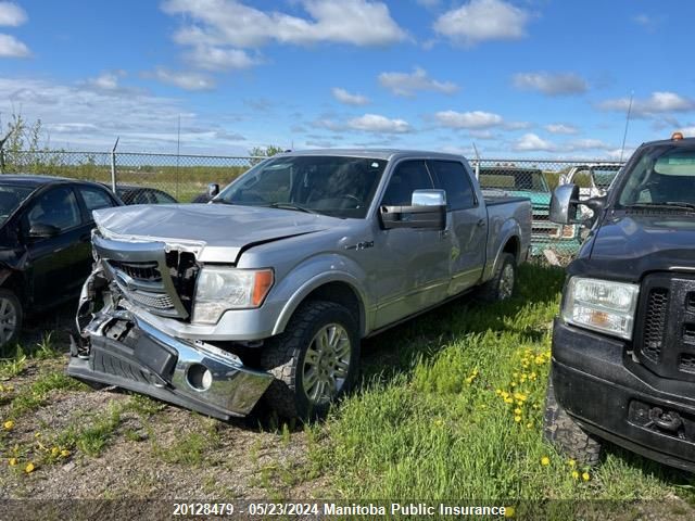 2011 Ford F150 Platinum Supercrew VIN: 1FTFW1EF5BFB26124 Lot: 20128479