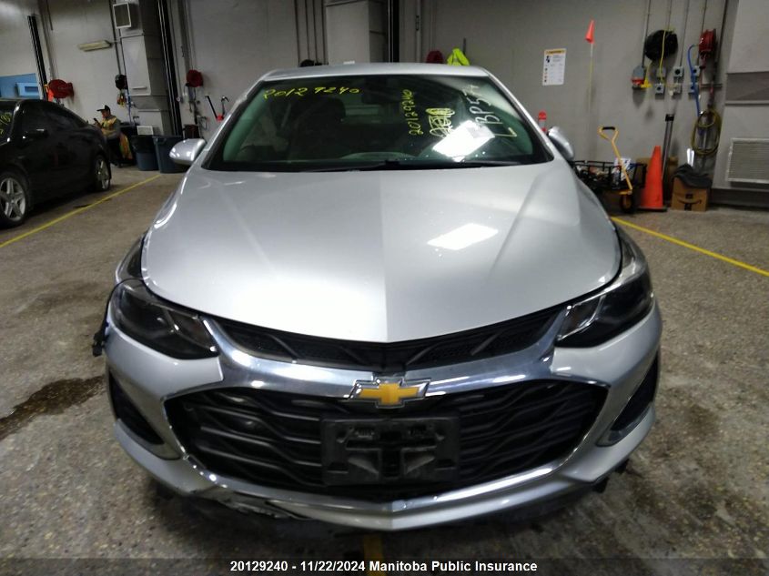 2019 Chevrolet Cruze Premier Turbo VIN: 1G1BF5SM6K7104709 Lot: 20129240