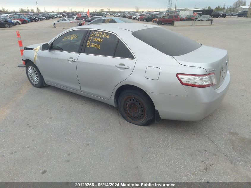 2010 Toyota Camry Hybrid VIN: 4T1BB3EK8AU122402 Lot: 20129266