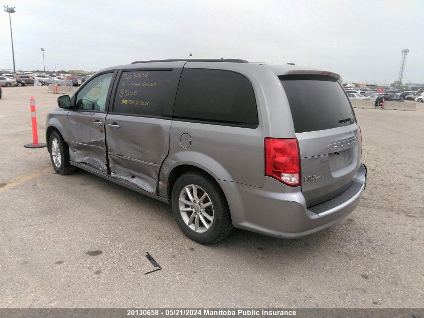 2016 Dodge Grand Caravan Sxt VIN: 2C4RDGBG6GR321703 Lot: 20130658