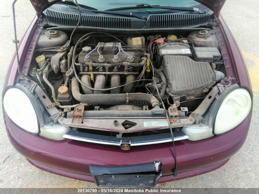 2001 Chrysler Neon Le VIN: 1C3ES46C61D291661 Lot: 20130790