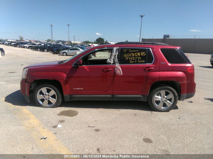 2014 GMC Terrain Sle VIN: 2GKFLWEK2E6168739 Lot: 20130885