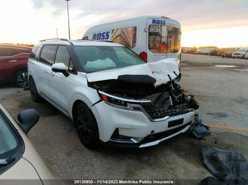 2022 Kia Carnival Sx VIN: KNDNE5H36N6112924 Lot: 20130950