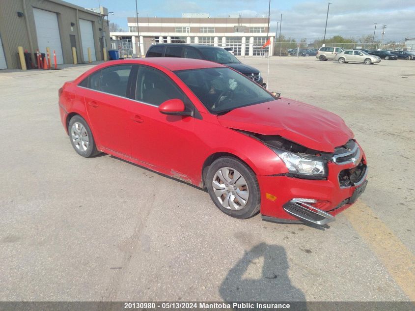 2016 Chevrolet Cruze Lt Turbo VIN: 1G1PE5SB7G7100036 Lot: 20130980