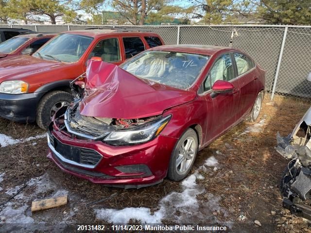 2017 Chevrolet Cruze Lt Turbo VIN: 1G1BE5SM3H7198740 Lot: 20131482