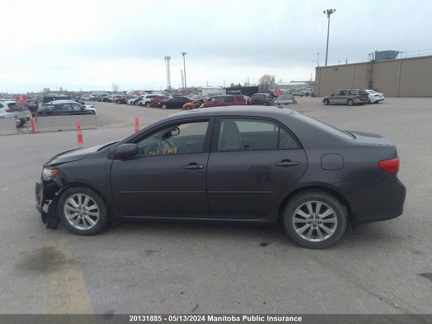 2009 Toyota Corolla Le VIN: 2T1BU40E59C094685 Lot: 20131885