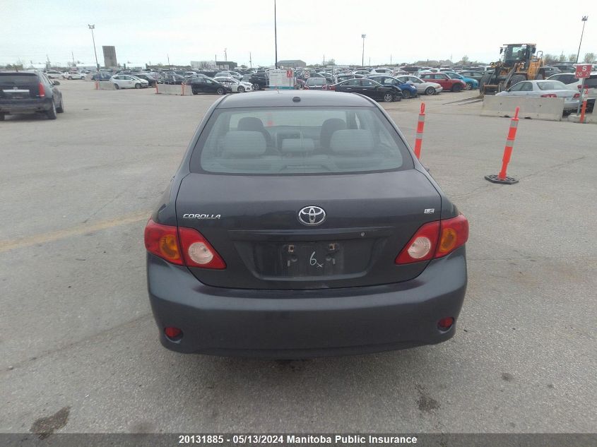 2009 Toyota Corolla Le VIN: 2T1BU40E59C094685 Lot: 20131885