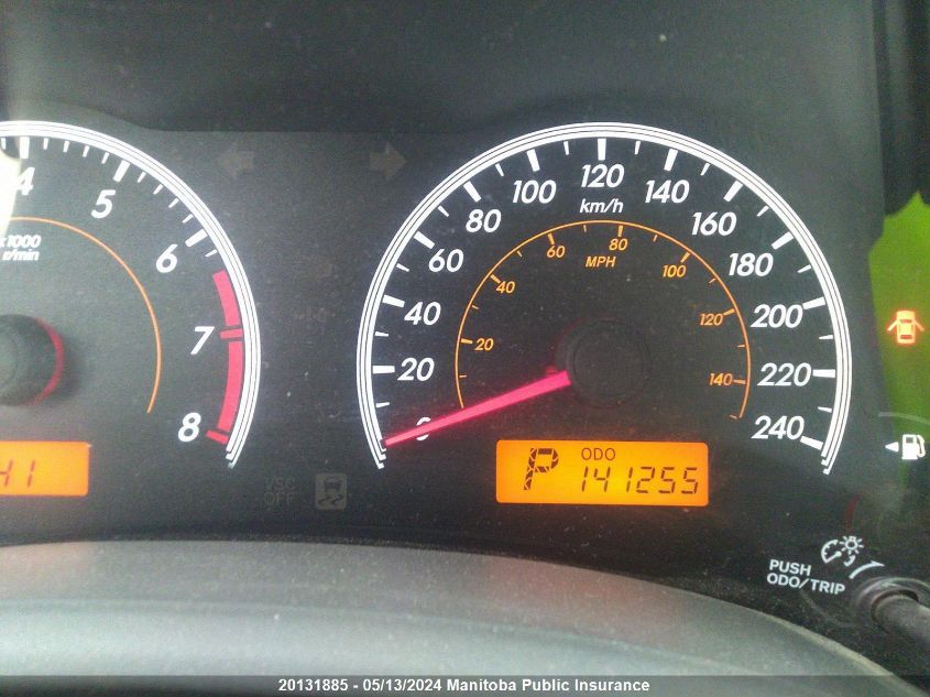 2009 Toyota Corolla Le VIN: 2T1BU40E59C094685 Lot: 20131885