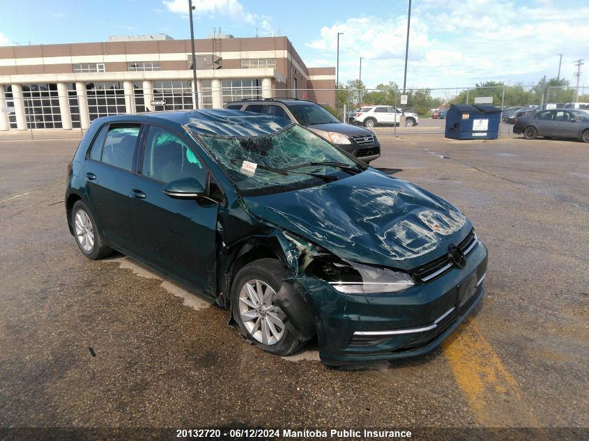 2019 Volkswagen Golf Comfortline 1.4 Tsi VIN: 3VWG57AUXKM018996 Lot: 20132720