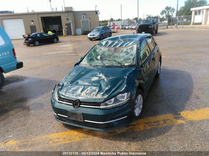 2019 Volkswagen Golf Comfortline 1.4 Tsi VIN: 3VWG57AUXKM018996 Lot: 20132720