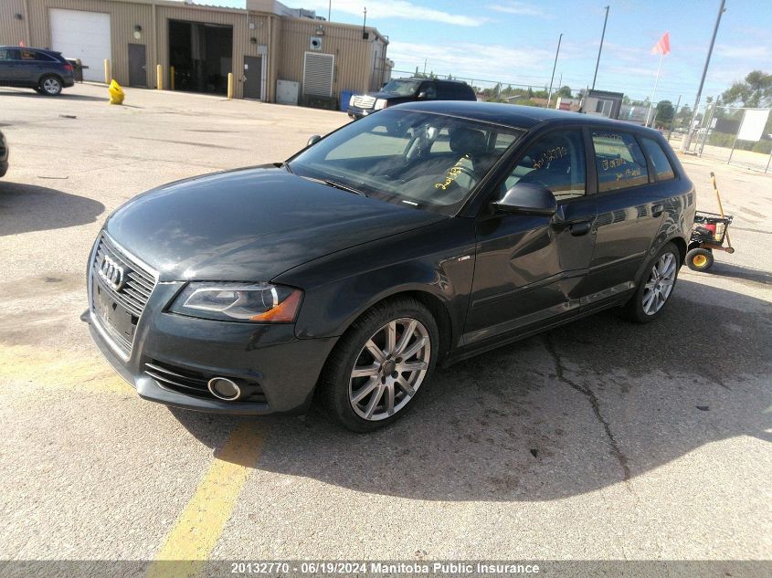 2010 Audi A3 2.0T Quattro VIN: WAUMFCFMXAA093372 Lot: 20132770