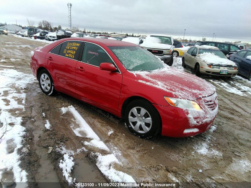 2008 Toyota Camry Se VIN: 4T1BE46K78U204269 Lot: 20133100