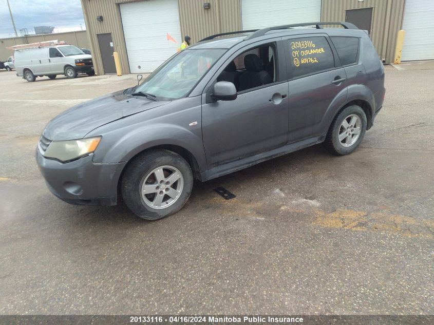 2009 Mitsubishi Outlander Se VIN: JA4LT21W39Z604762 Lot: 20133116