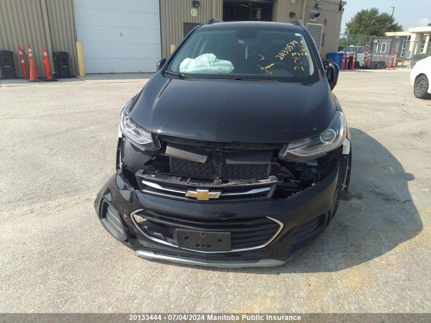2020 Chevrolet Trax Lt VIN: KL7CJPSB2LB340435 Lot: 20133444