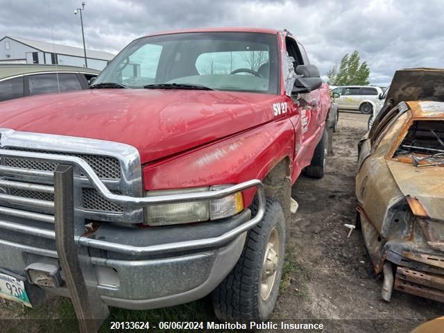 2002 Dodge Ram 2500 Quad Cab VIN: 3B7KF23642M256533 Lot: 20133624