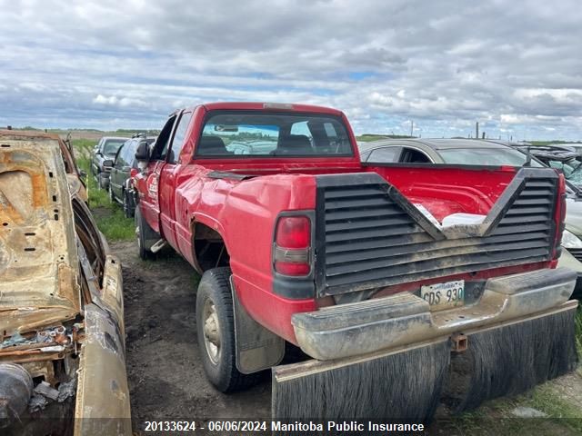 2002 Dodge Ram 2500 Quad Cab VIN: 3B7KF23642M256533 Lot: 20133624