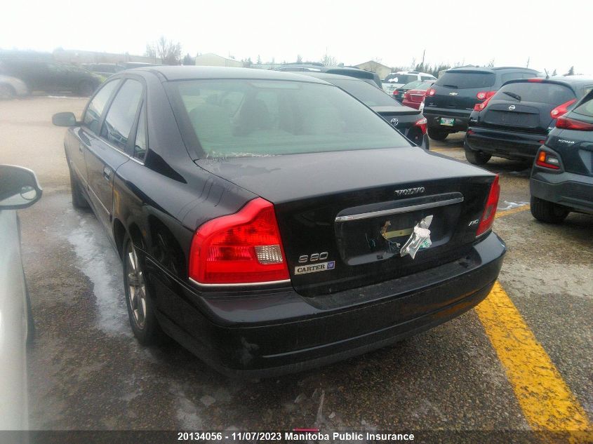 2006 Volvo S80 VIN: YV1TH592161446355 Lot: 20134056