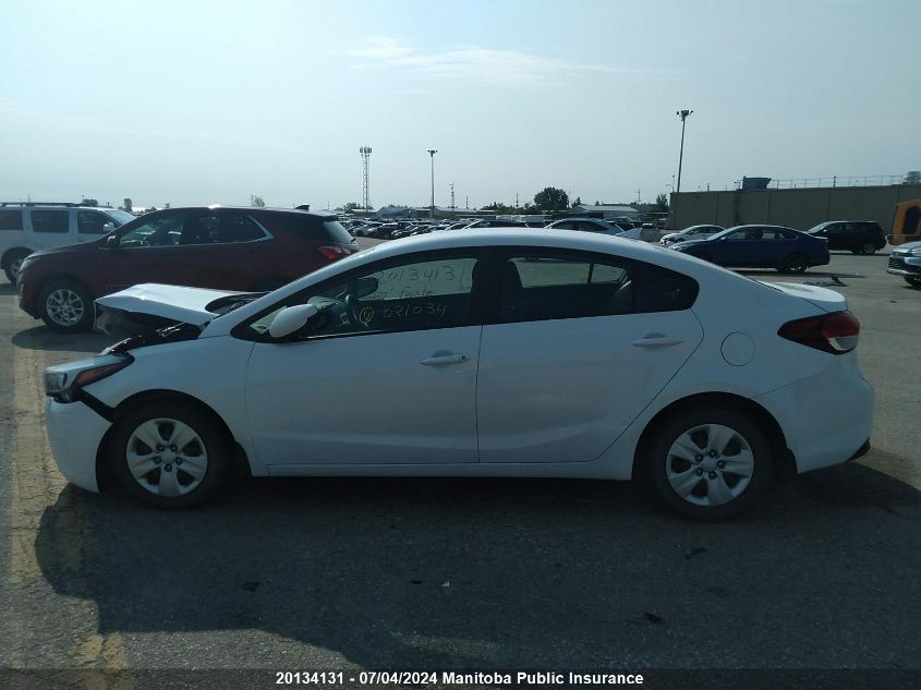 2017 Kia Forte Lx VIN: 3KPFK4A77HE021034 Lot: 20134131