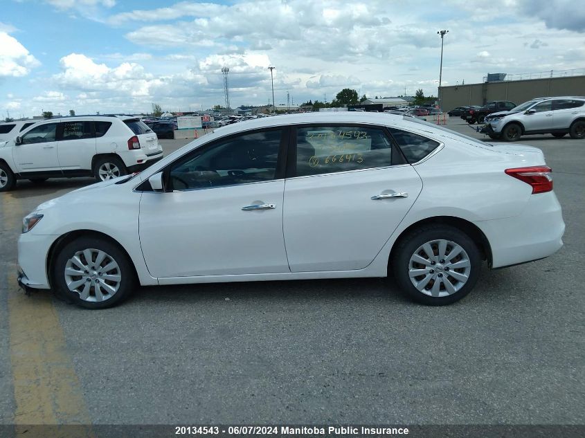 2017 Nissan Sentra 1.8 S VIN: 3N1AB7AP4HL666413 Lot: 20134543