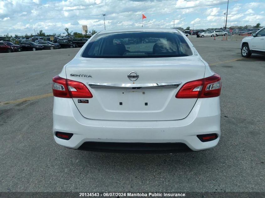 2017 Nissan Sentra 1.8 S VIN: 3N1AB7AP4HL666413 Lot: 20134543