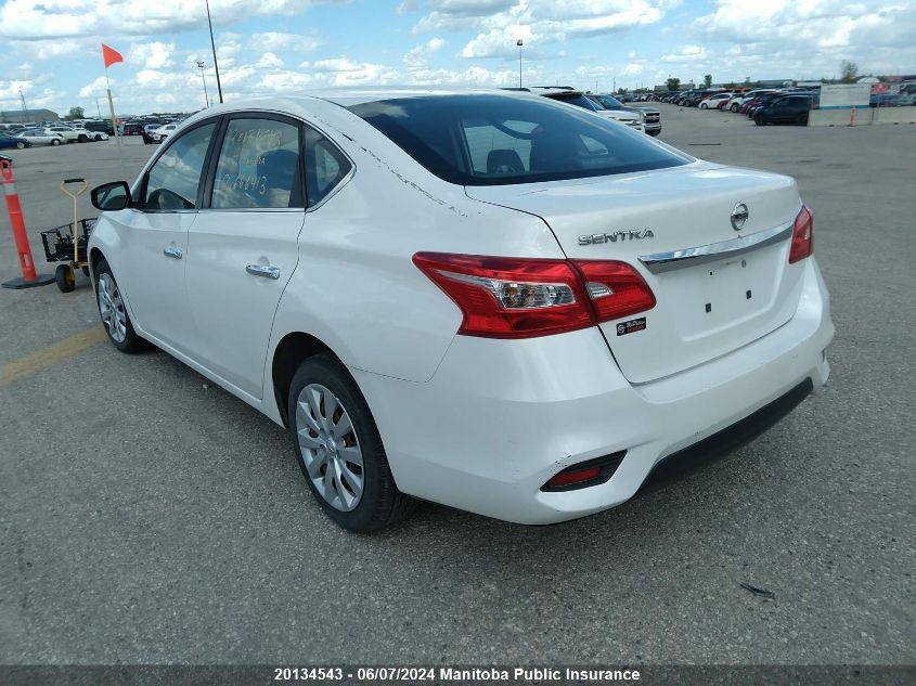 2017 Nissan Sentra 1.8 S VIN: 3N1AB7AP4HL666413 Lot: 20134543