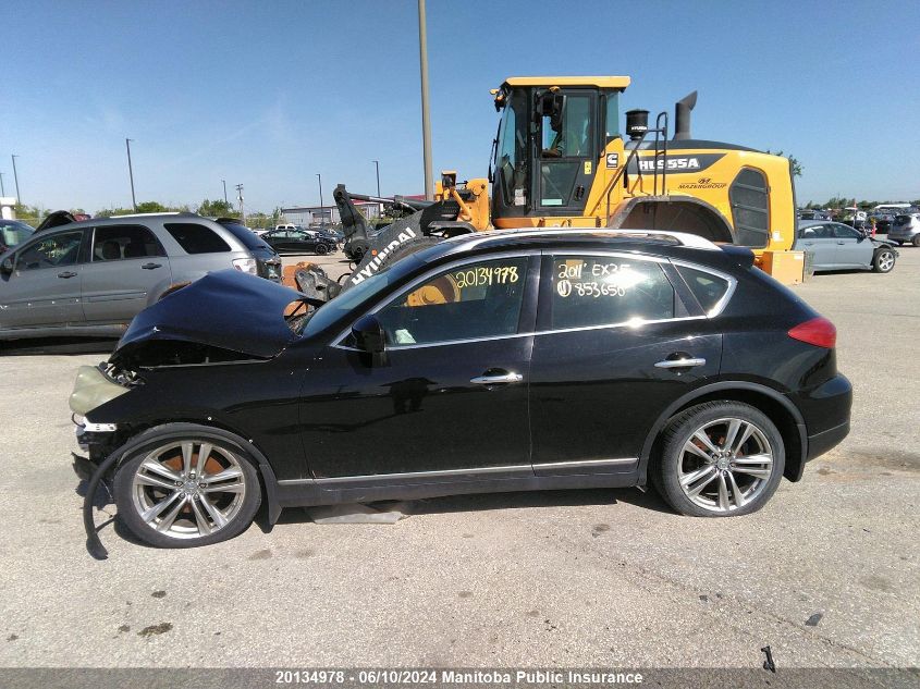 2011 Infiniti Ex35 VIN: JN1AJ0HR3BM853656 Lot: 20134978