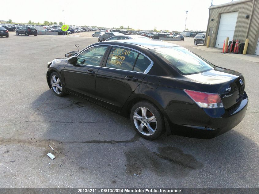 2009 Honda Accord Ex VIN: 1HGCP26749A803847 Lot: 20135211