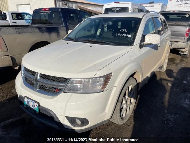 2014 Dodge Journey Limited VIN: 3C4PDCCG6ET136107 Lot: 20135531