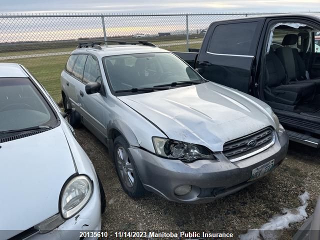 2005 Subaru Outback 2.5I VIN: 4S4BP61C456307140 Lot: 20135610