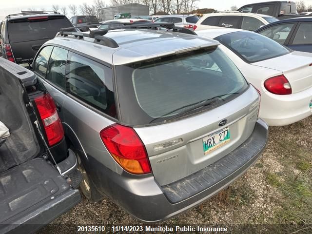 2005 Subaru Outback 2.5I VIN: 4S4BP61C456307140 Lot: 20135610