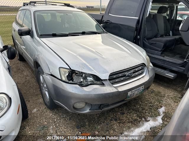 2005 Subaru Outback 2.5I VIN: 4S4BP61C456307140 Lot: 20135610