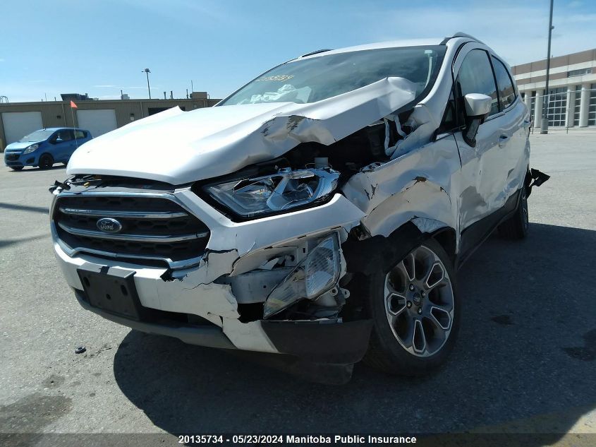 2019 Ford Ecosport Titanium VIN: MAJ6S3KL4KC310575 Lot: 20135734