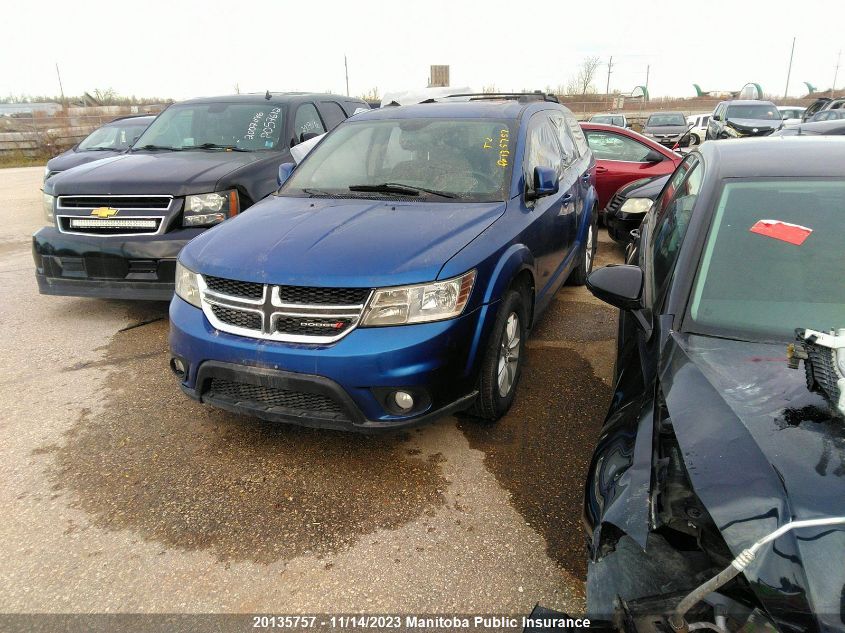 2015 Dodge Journey Sxt VIN: 3C4PDCCG4FT576604 Lot: 20135757