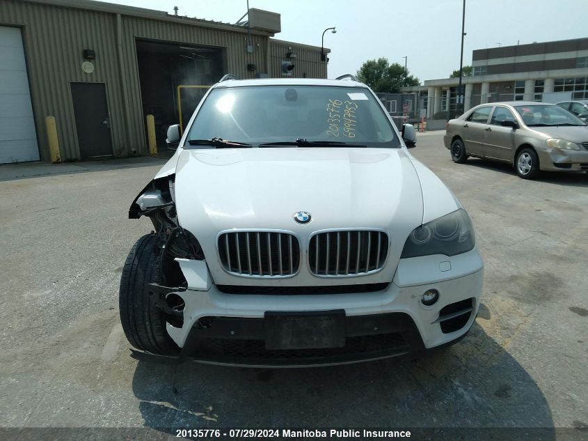 2011 BMW X5 35D VIN: 5UXZW0C59BL369212 Lot: 20135776
