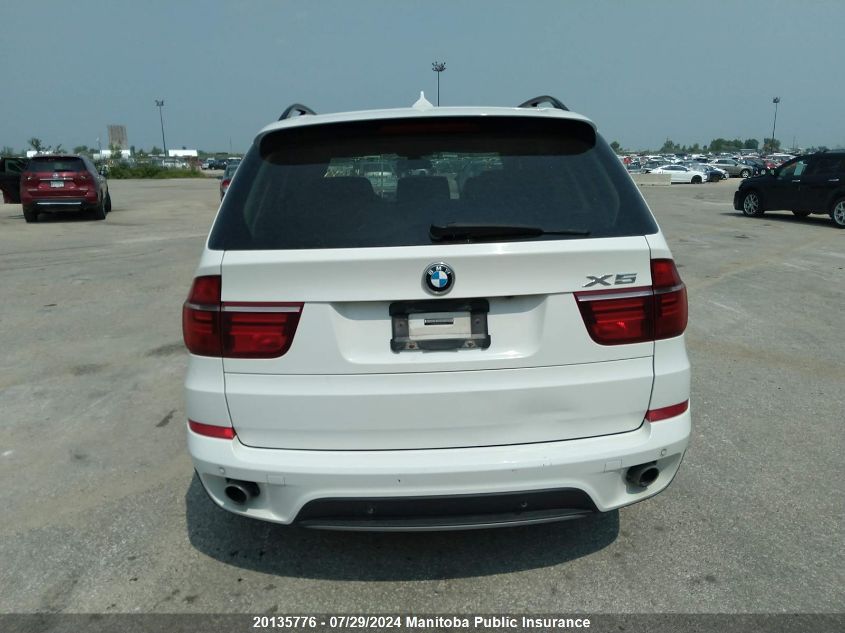 2011 BMW X5 35D VIN: 5UXZW0C59BL369212 Lot: 20135776