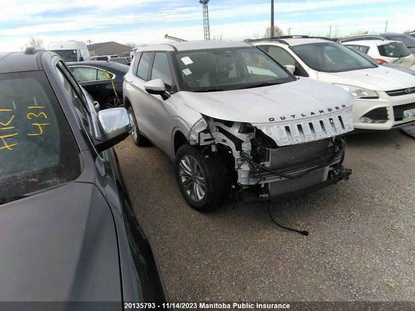 2023 Mitsubishi Outlander Es VIN: JA4J4TA88PZ612767 Lot: 20135793