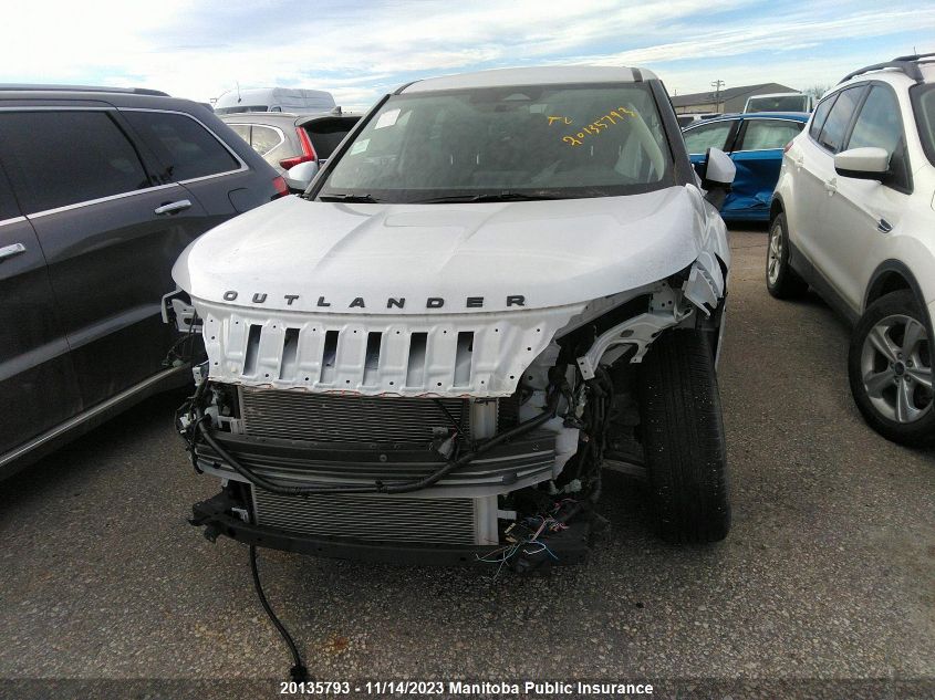 2023 Mitsubishi Outlander Es VIN: JA4J4TA88PZ612767 Lot: 20135793