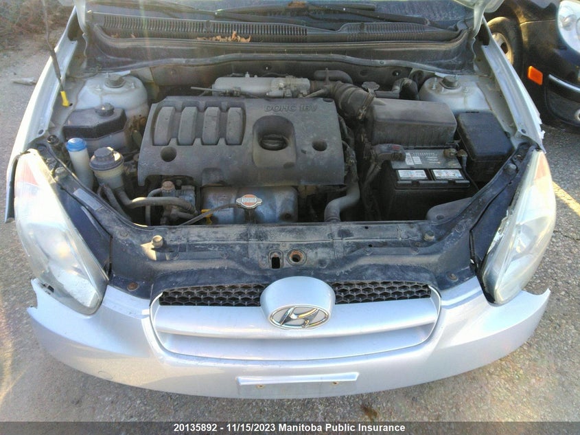 2010 Hyundai Accent Gl VIN: KMHCN3BC8AU177585 Lot: 20135892