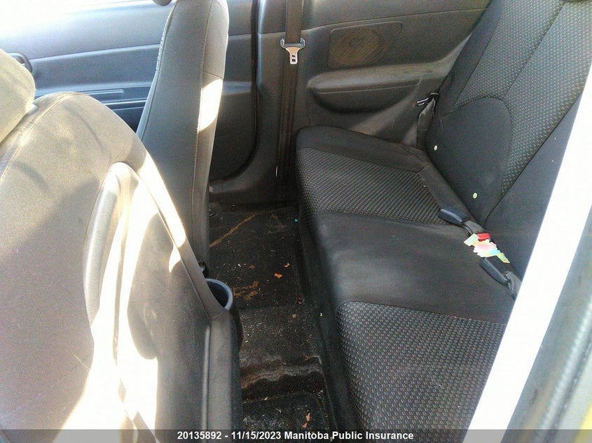 2010 Hyundai Accent Gl VIN: KMHCN3BC8AU177585 Lot: 20135892