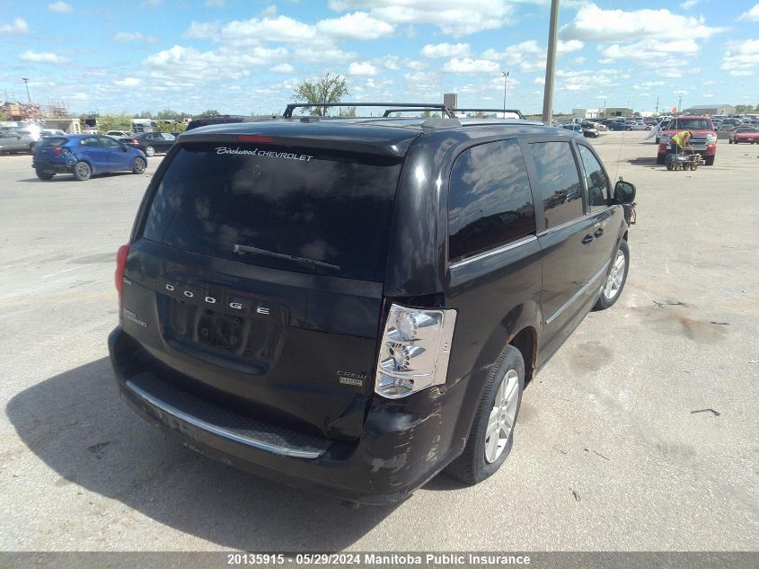 2013 Dodge Grand Caravan Crew VIN: 2C4RDGDG4DR783203 Lot: 20135915