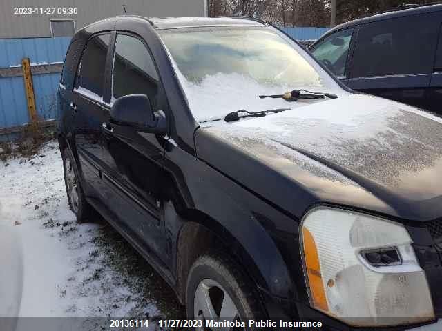 2008 Chevrolet Equinox Sport V6 VIN: 2CNDL537686032335 Lot: 20136114